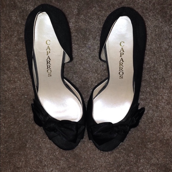 Black bow heels - Picture 5 of 7